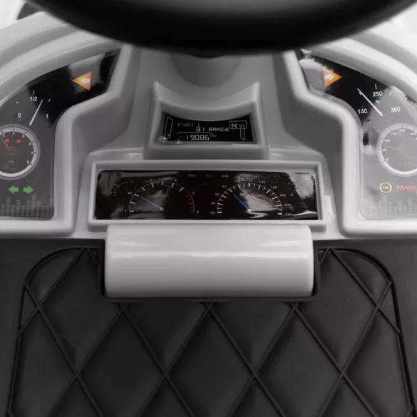 Baby Mix bébitaxi RACER fehér