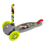Disney 3 kerekű roller - zöld Mickey egér