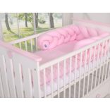 BabyLion Prémium Fonott rácsvédő - Rózsaszín