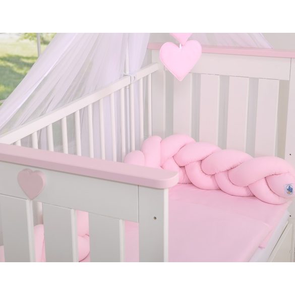 BabyLion Prémium Fonott rácsvédő - Rózsaszín