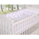 BabyLion Prémium Fonott rácsvédő - Fehér