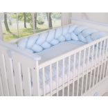 BabyLion Prémium Fonott rácsvédő - Kék