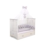 BabyLion Prémium Fonott rácsvédő - Kék