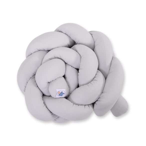 BabyLion Prémium Fonott rácsvédő - Szürke-szürke