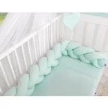 BabyLion Prémium Fonott rácsvédő - Menta
