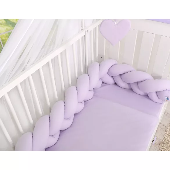 BabyLion Prémium Fonott rácsvédő - Lila