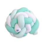 BabyLion Prémium Fonott rácsvédő - Menta-Fehér-Menta