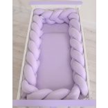 BabyLion Prémium Fonott rácsvédő XXL - Lila