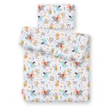 BabyLion Prémium 2 részes ágyneműszett (75x100) - Sárkány és lovag