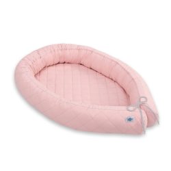   BabyLion Prémium Royal babafészek és rácsvédő - Pasztell rózsaszín