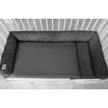 Prémium Royal babafészek és rácsvédő - Sötétszürke