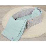 BabyLion Prémium Maci 2 részes ágyneműszett - Menta