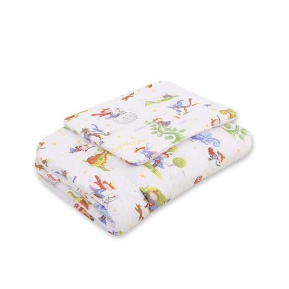 BabyLion Prémium 2 részes ágyneműszett (75x100) - Sárkányok és lovagok