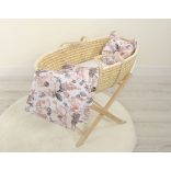 BabyLion Prémium Maci 2 részes ágyneműszett - Szépia rózsák