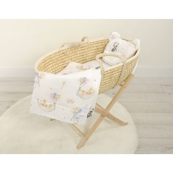 BabyLion Prémium Maci 2 részes ágyneműszett - Alvó állatkák