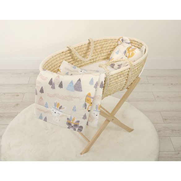 BabyLion Prémium Maci 2 részes ágyneműszett - Kicsi indiánok