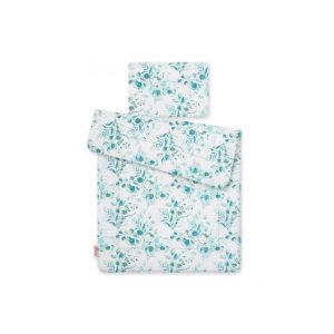 BabyLion Prémium 2 részes ágyneműszett (75x100) - Menta eukaliptusz