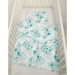 BabyLion Prémium 2 részes ágyneműszett (75x100) - Menta eukaliptusz