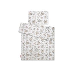   BabyLion Prémium 2 részes ágyneműszett (100x135) - Őzike és barátai