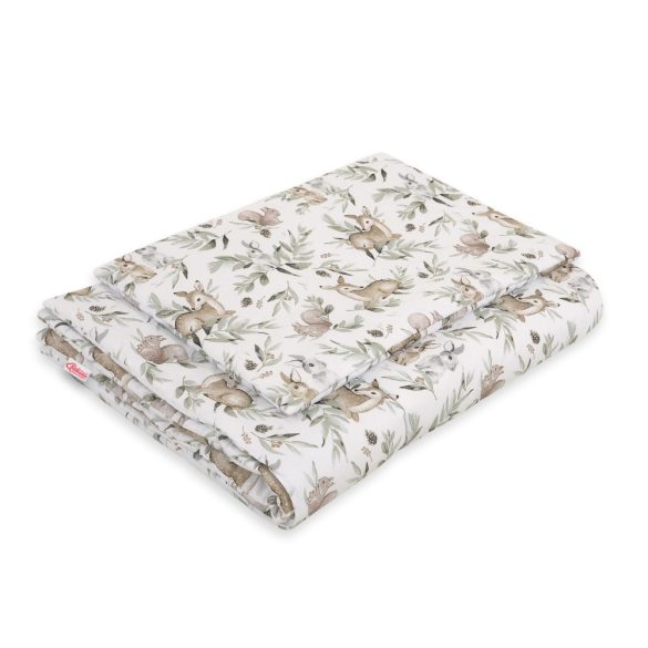 BabyLion Prémium 2 részes ágyneműszett (100x135) - Őzike és barátai