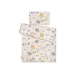   BabyLion Prémium 2 részes ágyneműszett (100x135) - Kicsi indiánok