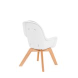 Kinderkraft etetõszék Tixi 2in1 fa lábbal szürke