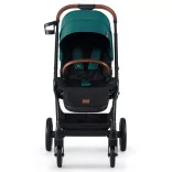 Kinderkraft babakocsi többfunkciós Evolution Cocoon 2in1 puha mózessel Midnight green