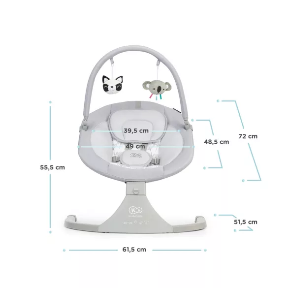 Kinderkraft Luli elektromos hinta - Szürke