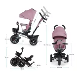 Kinderkraft tricikli Spinstep marvelous pink