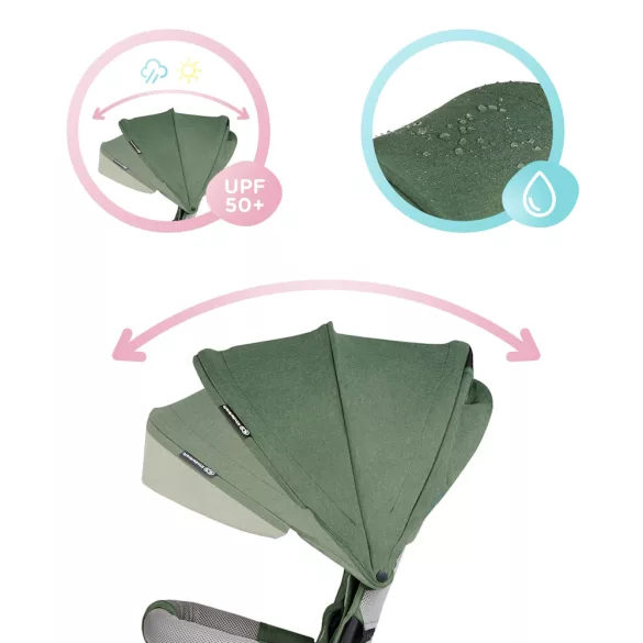 Kinderkraft tricikli Spinstep pastel green