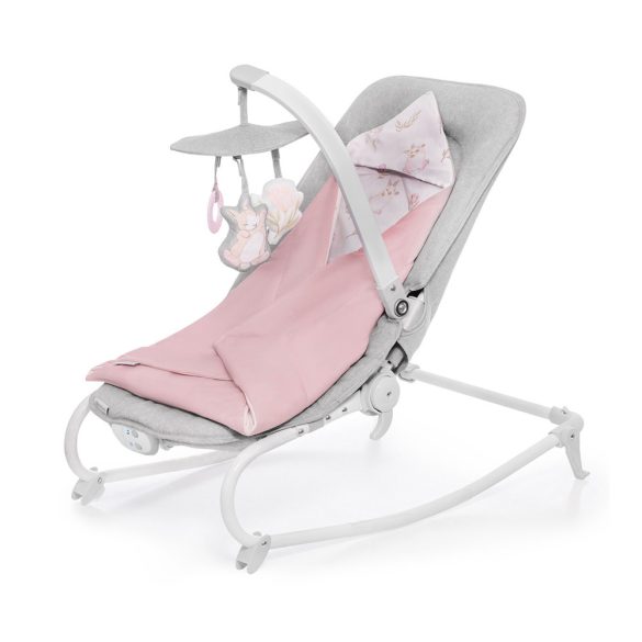 Kinderkraft pihenõszék - Felio 2 rezgõ zenélõ Peony Rose