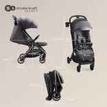 Kinderkraft sportbabakocsi Nubi 2 Cloudy Grey