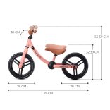 Kinderkraft futóbicikli 2Way Next  rose pink