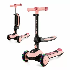 Kinderkraft roller és futóbicikli 2in1 Halley pink