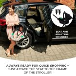 Kinderkraft babakocsi többfunkciós NEWLY 3in1 MINK PRO  bézs