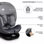 Kinderkraft gyerekülés I-Grow i-Size Isofix 40-150cm szürke
