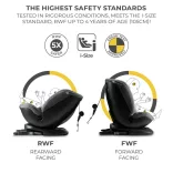 Kinderkraft gyerekülés Xpedition 2 i-Size 360 fok Isofix 40-150cm  szürke
