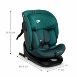Kinderkraft gyerekülés I-Grow i-Size Isofix 40-150cm zöld-kék