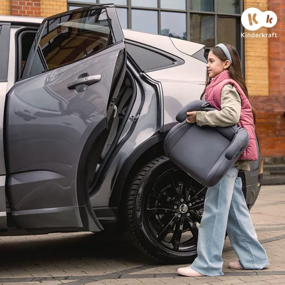 Kinderkraft gyerekülés I-SPARK i-Size 100-150cm pink