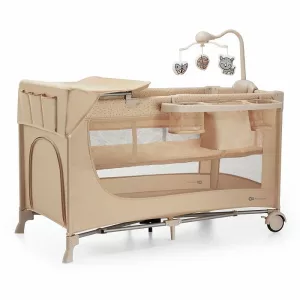 Kinderkraft utazóágy Joy 2 kiegészítõkkel bézs