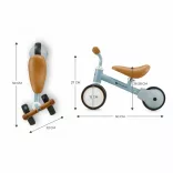 Kinderkraft futóbicikli mini Cutie bézs