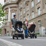 Kinderkraft babakocsi többfunkciós Moov2 3in1 átalakítós Moonlight szürke