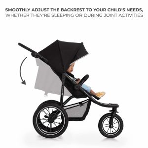 Kinderkraft babakocsi minden terepre Helsi 2 fekete