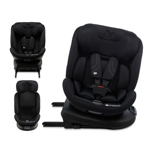 Kinderkraft gyerekülés Xpedition 3 i-Size 360 fok Isofix 40-150cm fekete