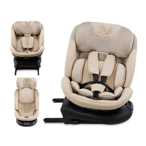 Kinderkraft gyerekülés Xpedition 3 i-Size 360 fok Isofix 40-150cm  bézs