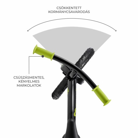 Kinderkraft futóbicikli 2Way Next 2 fekete