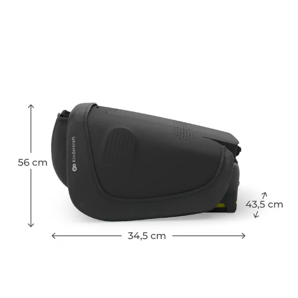 Kinderkraft gyerekülés Unity 2 i-Size Isofix 100-150cm fekete