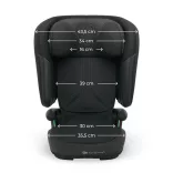 Kinderkraft gyerekülés Unity 2 i-Size Isofix 100-150cm fekete