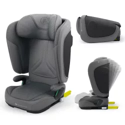   Kinderkraft gyerekülés Unity 2 i-Size Isofix 100-150cm szürke