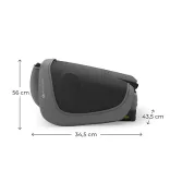 Kinderkraft gyerekülés Unity 2 i-Size Isofix 100-150cm szürke